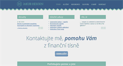 Desktop Screenshot of insolvencninavrhy.cz
