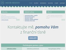 Tablet Screenshot of insolvencninavrhy.cz
